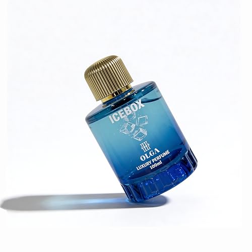 Image of Olga Ice Box Perfume for Men & Women | Fresh Aquatic Citrus Fragrance | Everyday Wear Scent | Premium Inspired Perfume | Luxury perfume | 100 ml