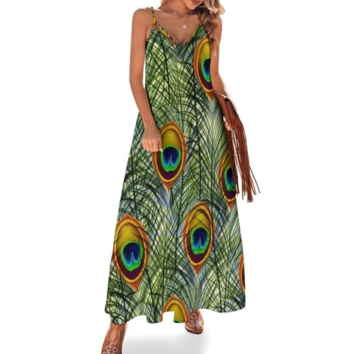 Robe longue été anti-chaleur fluide sans manches pour rester fraîche