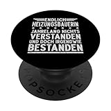 Heizungsbauerin Prüfung Ausbildung Bestanden PopSockets mit austauschbarem PopGrip