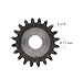 KJOET Industrial Machinery Pinion Gear Pinion Gears 1.5M-12T/13T/14T/15T/16T/17T/18T/19T/20T/21T/22T Carbon Steel Cylindrical Gear High Frequency Teeth (Size : 1.5M20T - Bore 8 mm)