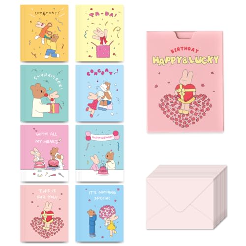 Amazon | モノライク メッセージカード ハッピーアンドラッキー