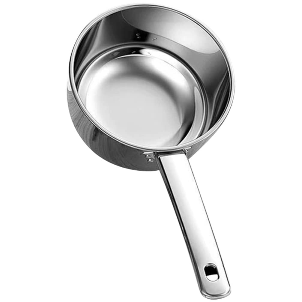Photo 1 of **BIGGER IN PERSON (SMALL POT SIZE) *** CALLARON Stainless Steel Water Ladle 13.38 Inch Long Handle Soup Scoop for Kitchen and Food Service Metal Water Scoop for Cooking and Serving