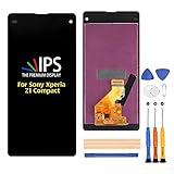 A-MIND for Sony Xperia Z1 Compact D5503 /Z1 Mini 4.3' LCD Screen Replacement Display LCD Panel Repair Parts Kit with Tools (Black no Frame)