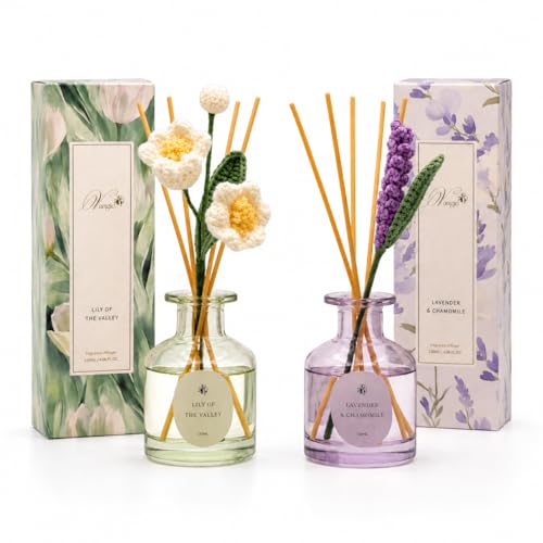 Set difusores de varillas Lily of the Valley y Lavanda & Manzanilla miniatura 1