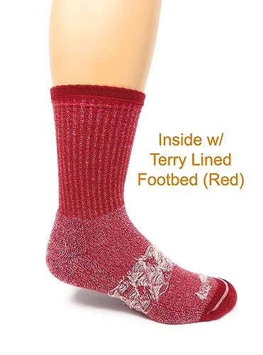 Image of WARRIOR ALPACA SOCKS - All Day - Everyday - Terry Lined - Cushioned - All-Purpose Socks - Unisex