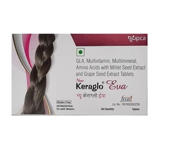 IPCA Keraglo Eva Tablets for Women (Pack of 30-10 * 3 Strips) (B0CPXSVVGH) Amazon Price History, Amazon Price Tracker