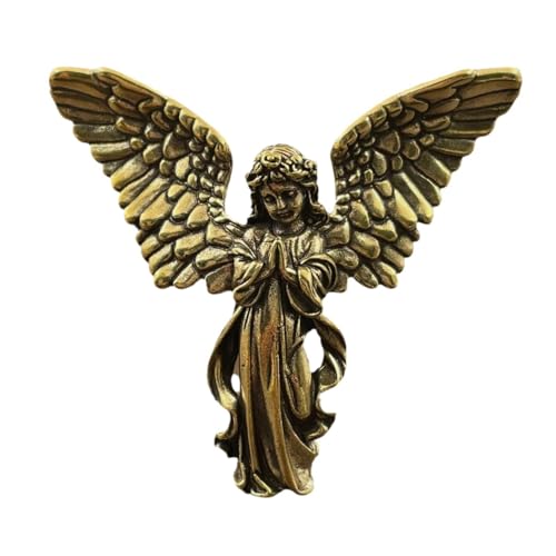 JISADER Skulptur Engel Statue Figur Messing Party Favor Tisch Mittelstück Flügel Dekorative für Weihnachten
