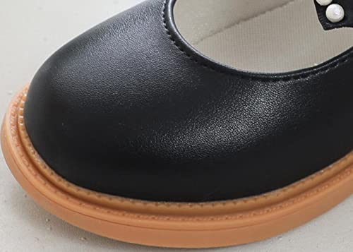 Girl's Mary Jane Ballet Flats Ballerina Flat Shoes for Party School Toddler Little Kid3