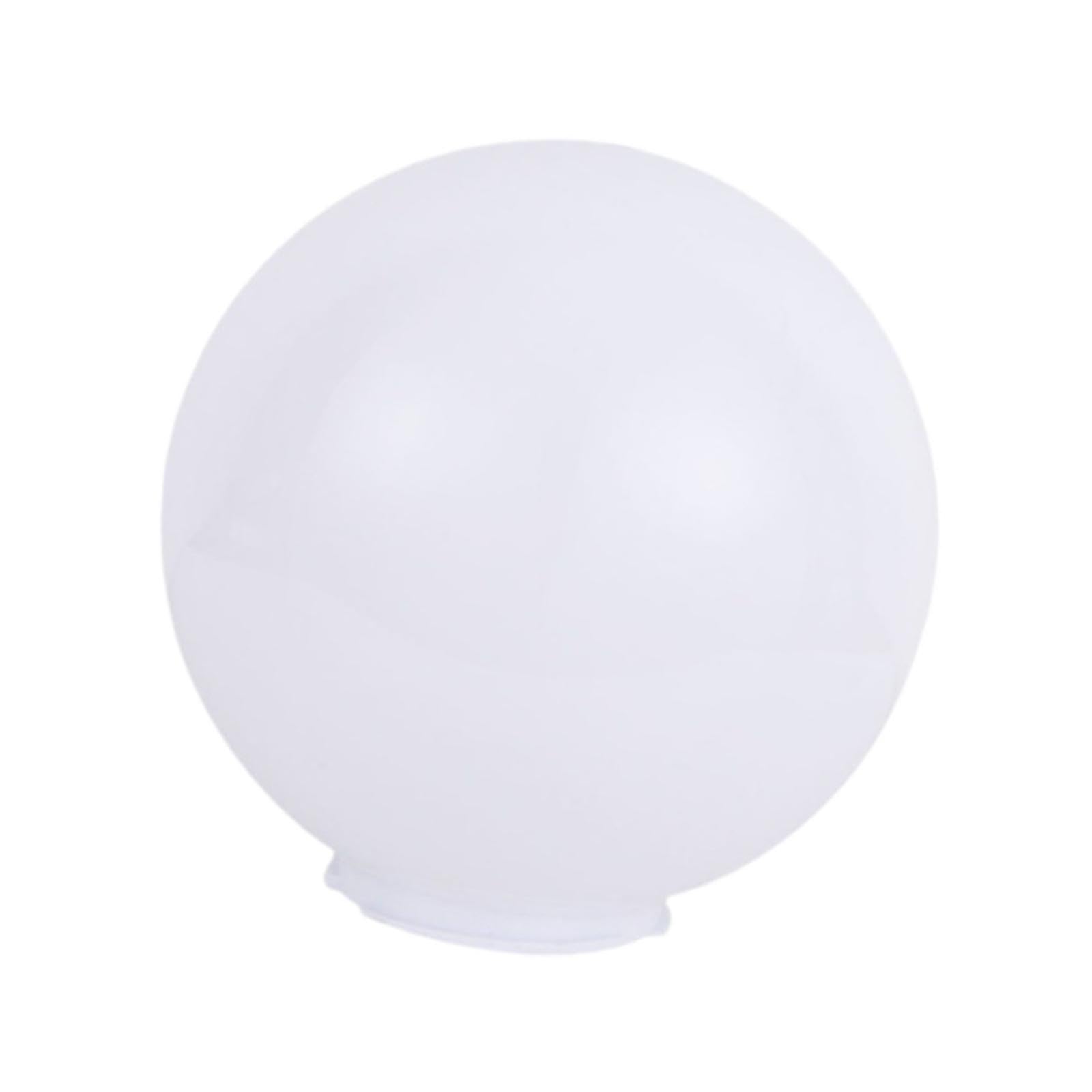 Pantalla de lámpara de Globo para Exteriores, Pantalla de Bola, Globo de Poste de lámpara para Techo de farolas, 25cm 120mm Boca