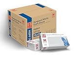 Basic Medical Blue Nitrile Exam Gloves - Latex-Free & Powder-Free - NGPF 7002 (Case of 1,000), Medium