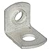 Keystone 614 Universal Mounting Bracket, Threaded Hole Right Angle, Brass (Pack of 20)