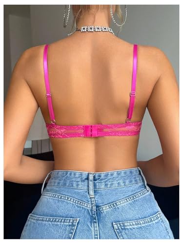 Image of SOLY HUX Women's Sexy Lace Bras Underwire Everyday Bra Comfort Push Up Bralettes