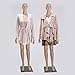 Female Mannequin Full Body Adjustable Mannequin Torso Dress Form with Metal Base 69inches