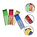 POPETPOP 4pcs Fishing Hook and Line Organizer Portable Tangle Rack for Efficient Gear Management High-Strength Fishing Gear Storage Yellow Red Green Blue