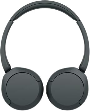 Sony WHCH520/B Wireless Headphones with Microphone Black Bundle with Mizco Travelocity in-Ear Headphone (Colors May Vary), Headphone Case, 2X Converter Adapter and 1 YR CPS Enhanced Protection Pack
