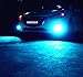 HOCOLO Extremely Bright Max 50W High Power 881 LED Fog Light Bulbs for DRL or Fog Lights, Xenon White (881-50W, Lighting Ice Blue)