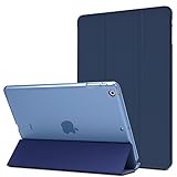 MoKo Case Fit iPad Air - Slim Lightweight Smart Shell Stand Cover with Translucent Frosted Back Protector Fit Apple iPad Air 9.7