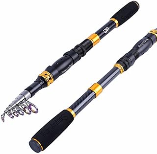 Sougayilang Telescopic Fishing Rod - 24 Ton Carbon Fiber Ultralight Fishing Pole