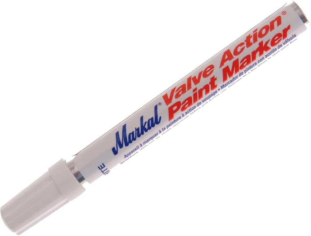 96800c Valve Action Paint Marker - White