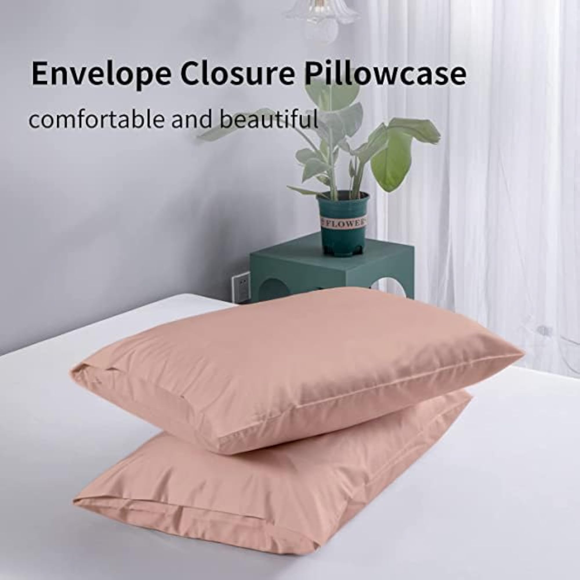 All Around Elastic Fitted Bedsheet Full Size, Machine Washable
