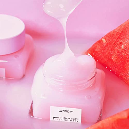 Moisturizing And Applying Sleep And Brightening Facial Watermelon Sleeping Mask, Moisturizing Mask, Anti-Aging Gel Mask For Soft, Glowing Skin, Watermelon Moisturizing Hydrating Smear Mask (1Pc) #TOP1
