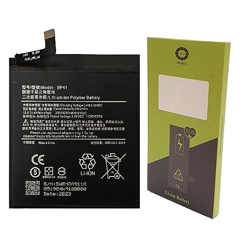 OH-BOX® Batterie Compatible avec Xiaomi BP41 Mi 9T/ Redmi K20 (M1903F10G)