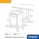 Exquisit Geschirrspüler EGSP2109-E-030E Silber | Geschirrspüler vollintegriert 45 cm | 9 Maßgedecke | LED | Spülmaschine vollintegriert 45 cm