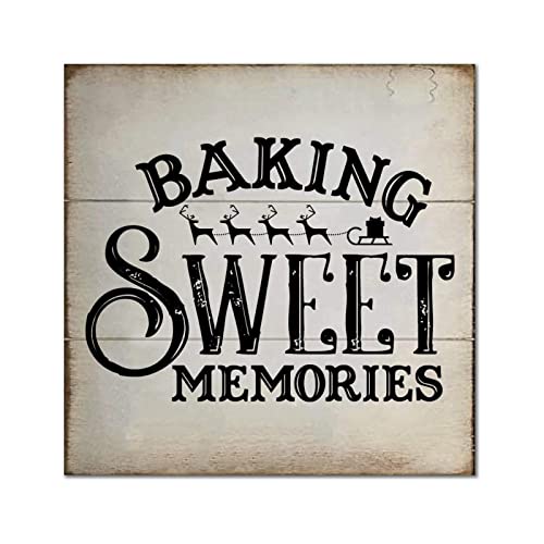 Plaque murale en bois cuisine et salon avec inscription positive suspendue