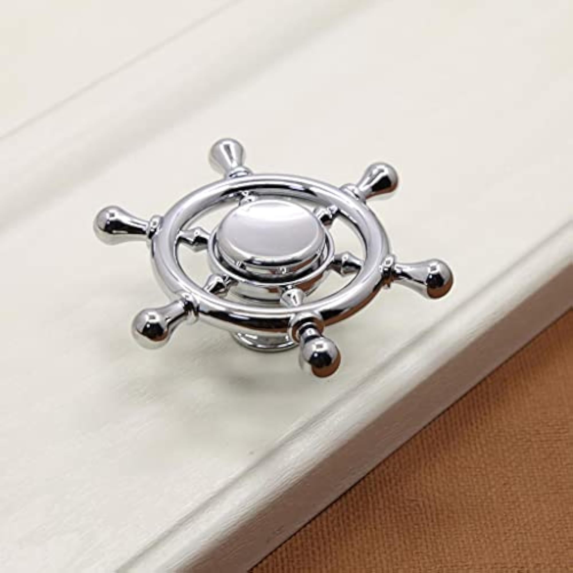 2x Silver Creative Cabinet Drawer Door Pull Handles