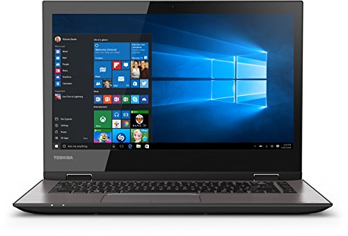 Bild zu Toshiba Satellite Radius 14 L40W-C-10Z 35,56 cm (14 Zoll HD) Convertible Laptop (Intel Core i3-5015U, 4GB RAM, 1TB HDD, Intel HD Graphics 5500, Win 10) gebürstetes Aluminiumgehäuse