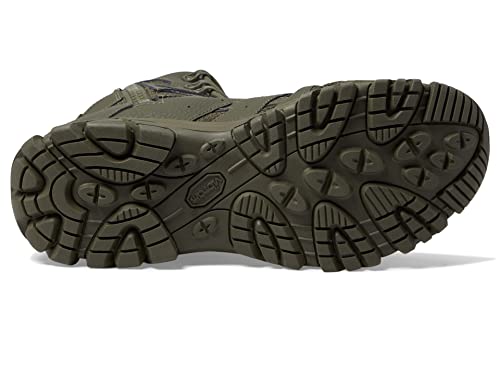 Merrell Merrell Men's Moab 3 Tactical 8" Zip Waterproof Military and Tactical Boot, Dark Olive, 13
