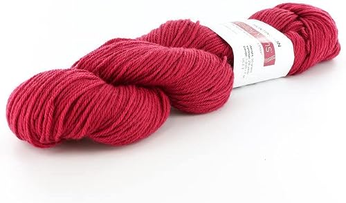 Valley Yarns Huntington, Fingering/Sock Weight Yarn, 75% Superwash Merino Wool/25% Nylon - 4150 Red