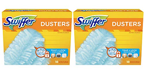 180 Dusters, Multi Surface Refills, Unscented Scent, 18 Count