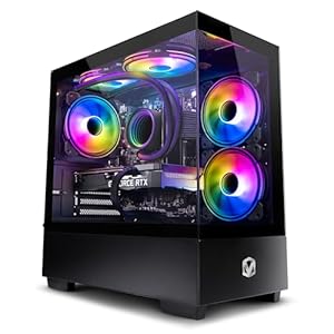 Vibox IV-177 Gaming PC • AMD Ryzen 7 5700X 4.6GHz • Nvidia RTX 5060 8GB • 32GB RAM • 1TB NVMe SSD • Windows 11 • WiFi