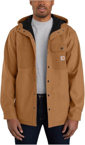 Carhartt Wind and Rain Bonded Jacke Brown, Größe: M