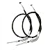 Race Driven Upper and Lower Front Brake Cables for Yamaha Timberwolf YFB250 YFB 250 4x4