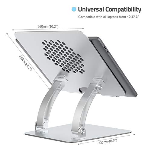 proffisy Laptop Stand Ergonomic Height Angle Adjustable Laptop Riser