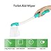Toilet Aids Wiping, Toilet Aids for Motion Assistance,Toilet aids for Wiping, Long Reach Tissue Aids, Tissue-Stick Toilet Helper, Elderly, Pregnancy, Handlicap, Disabled (GREEN-1P)