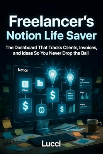 Freelancer Notion Dashboard: Client, Invoice, Idea Tracker System