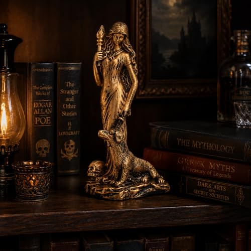 Estatua Hecate Diosa Griega de la Magia y Brujería miniatura 3