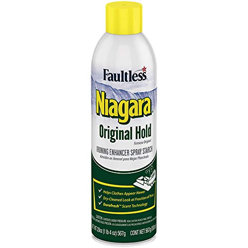 Liquid Starch Iron Spray (20 oz, 6-Pack) - Niagara Starch Spray Iron Aid: