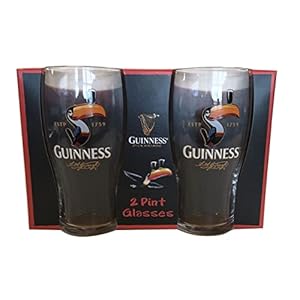 Guinness Pint Tukan, set van 2 stuks