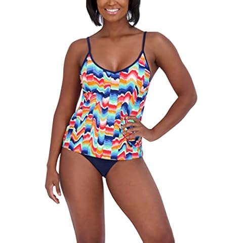 Nautica Tankini con Control de Abdomen Cover