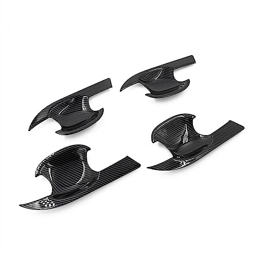 Autocollants de poignée extérieure RAV4 look propre pour trajets