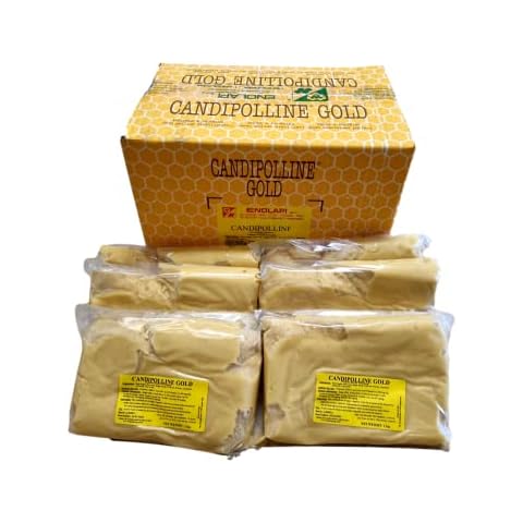 Beekeeping Supplies UK Candipolline Gold - 6 x 1kg Packs of Candipolline - A total of 6kg - excellent date - Dec 2023 Cover