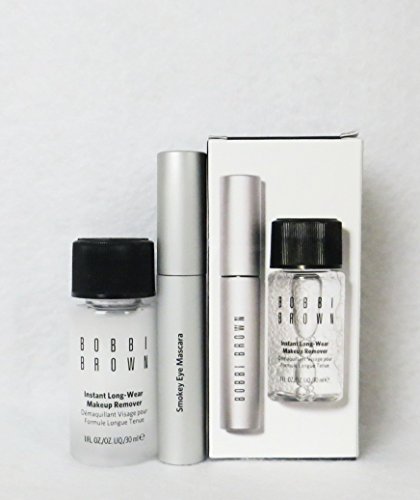 Bobbi Brown Smokey Eye Mascara And Mini Instant Long-Wear Makeup Remover Set #TOP26