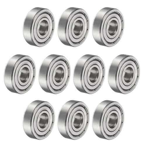 Rodamientos 6200ZZ de 10 mm de diámetro interior para reparar lavadoras y ventiladores caseros