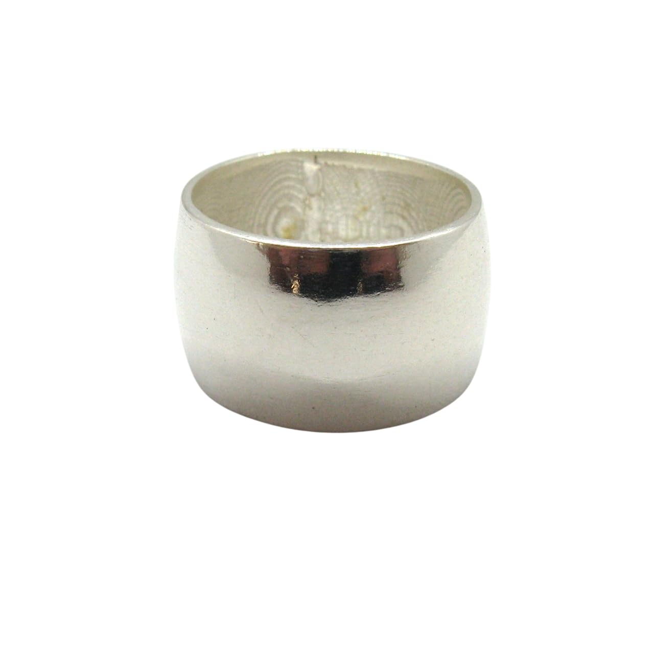 Anello in argento solido 925 largo 12mm R001915 Empressjewellery