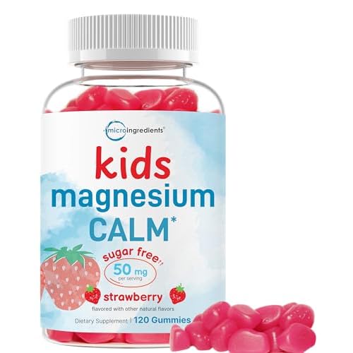 Kids Magnesium Gummies 2+ Strawberry | Calm & Sleep