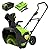 Greenworks 40V (75+ Compatible Tools) 16” Cordless Snow Blower, 5.0Ah Battery and Charger Included, SN40B410